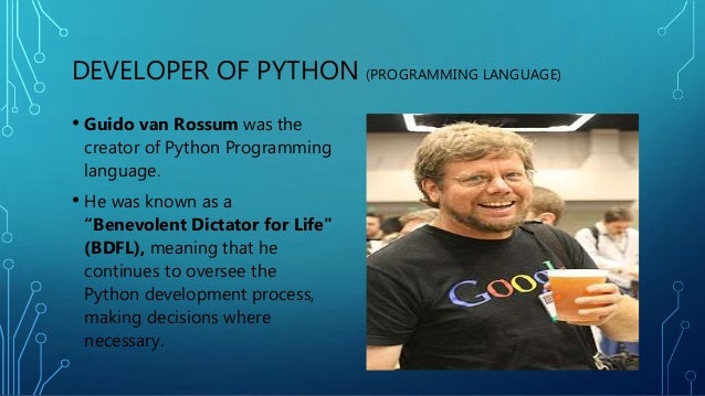 Python programming language (2017)