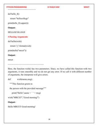 Python Programmimg language in Gurugram | PDF