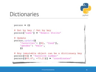 Python programming Workshop SITTTR - Kalamassery | PDF