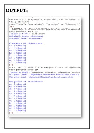 PYTHON PROGRAMS | PDF
