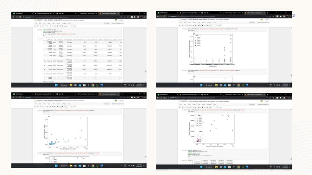 crime analysis in india python project ppt | PPTX