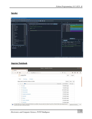 python programming lab experiments | pdf | experiment... Python Programming Laboratory Manual for Students | PDF