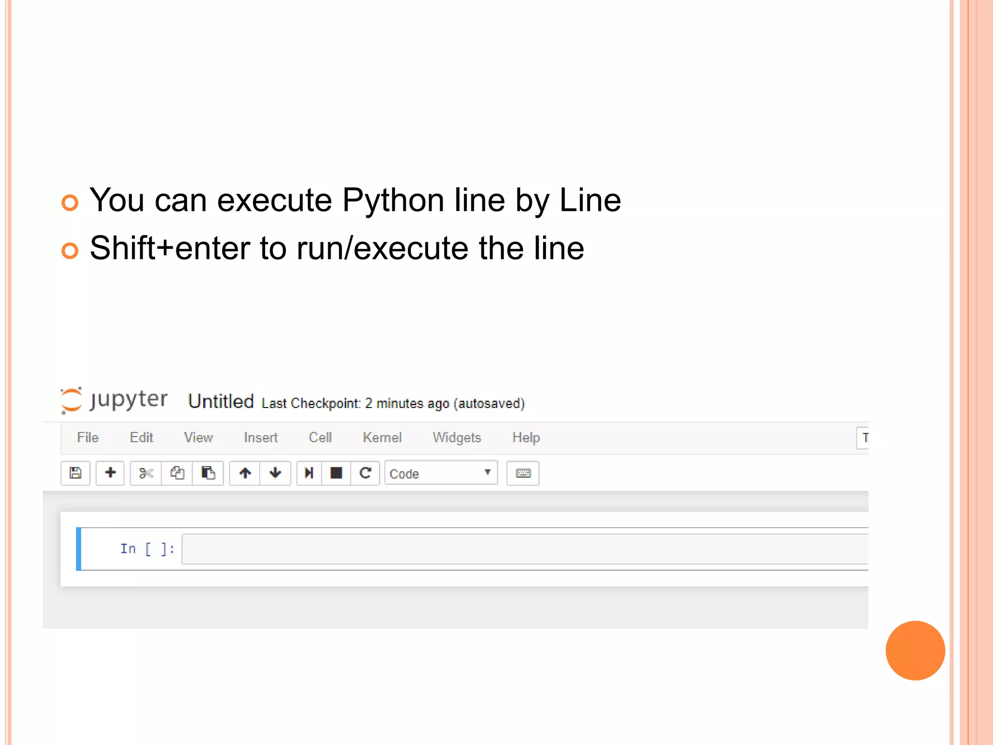 Python py charm anaconda jupyter installation and basic commands | PPTX