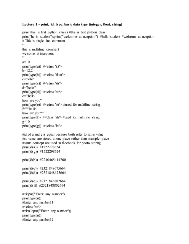 Python real time tutorial | DOCX | Programming Languages | Computing