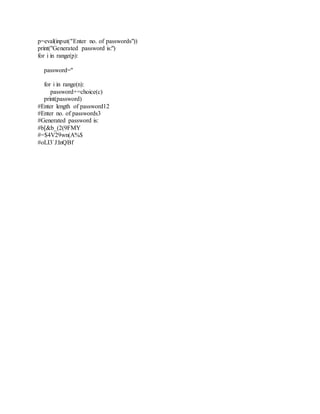 Python real time tutorial | PDF