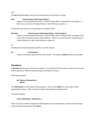 Python reference | PDF