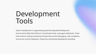Python detailed Report, how python works and its history | PPTX