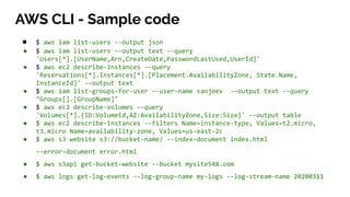 Python3 (boto3) for aws | PDF