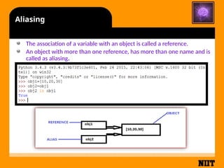 Python Dynamic Data type List & Dictionaries | PPTX