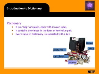 Python Dynamic Data type List & Dictionaries | PPTX