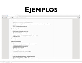 EJEMPLOS




lunes, 28 de enero de 13
 