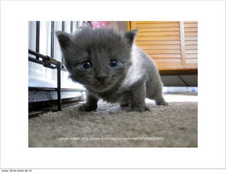 photo credit: http://www.ﬂickr.com/photos/notemily/5590023825/




lunes, 28 de enero de 13
 