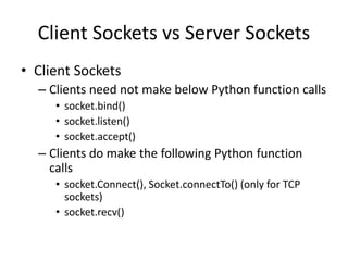 Bind Python Socket | Second field in the bind () function for raw ...