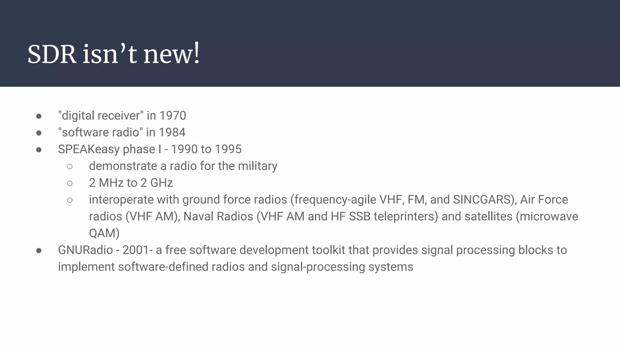 Python + Software Defined Radios | PDF