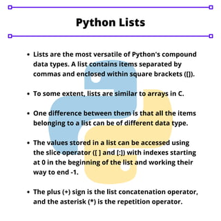 Python standard data types | PDF