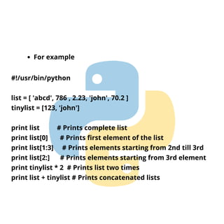 Python standard data types | PDF