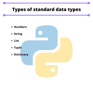 Python standard data types | PDF