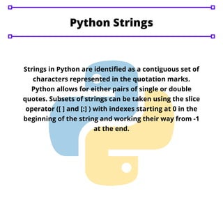 Python standard data types | PDF