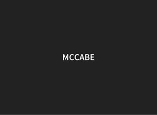 MCCABE
 