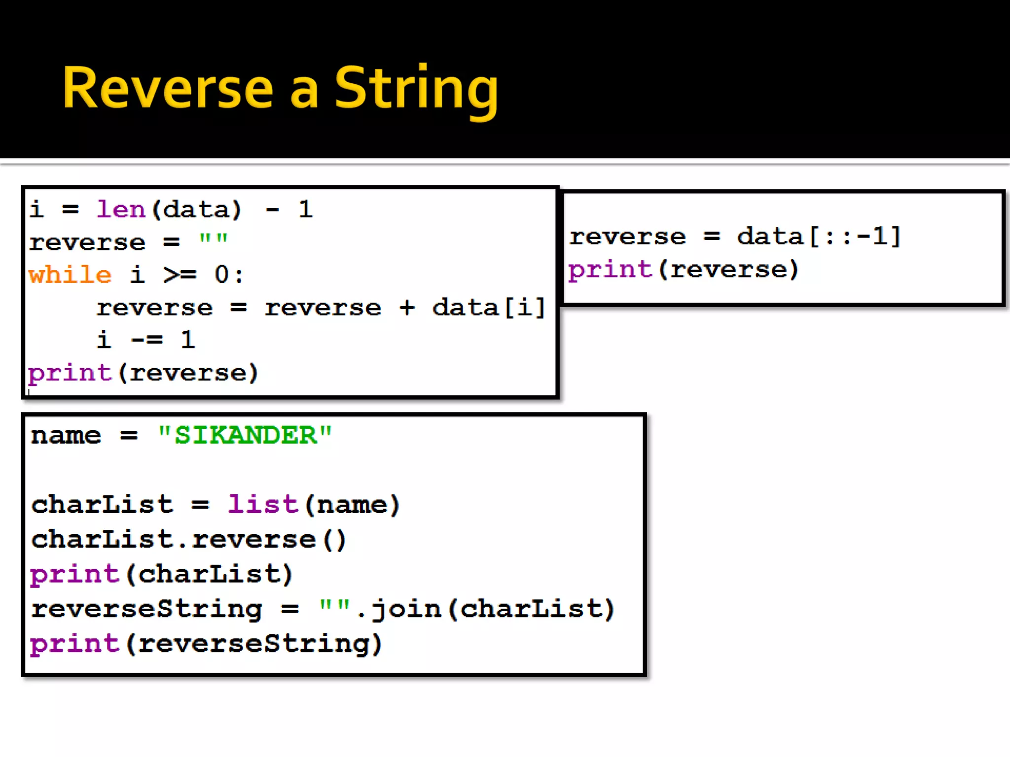 Python strings | PDF
