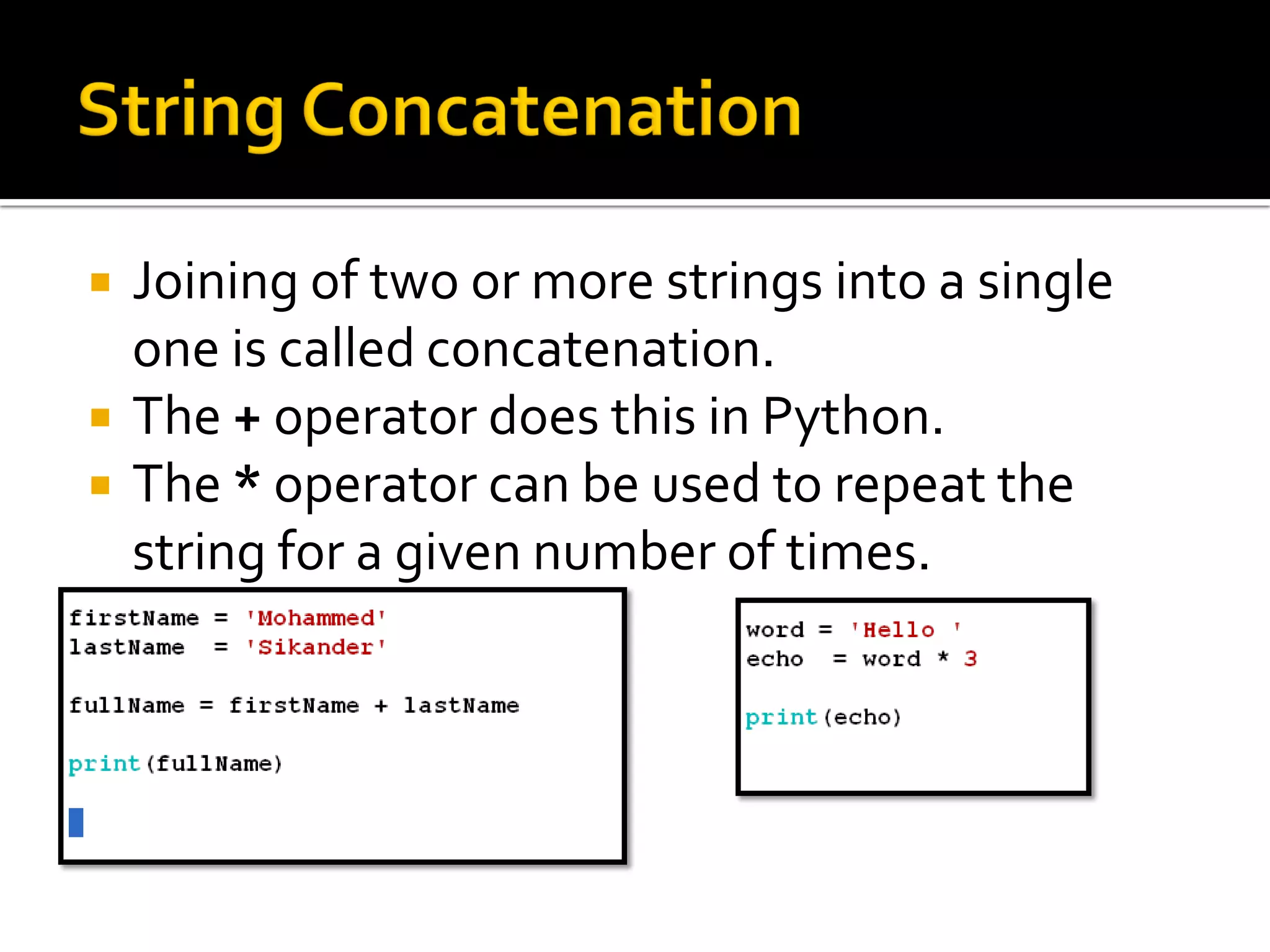 Python strings | PDF