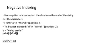 Python Strings and its Featues Explained in Detail .pptx