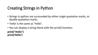 Python Strings and its Featues Explained in Detail .pptx