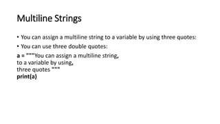 Python Strings and its Featues Explained in Detail .pptx