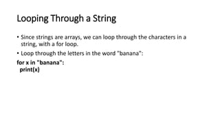 Python Strings and its Featues Explained in Detail .pptx