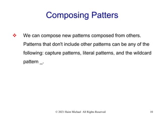 Structural Pattern Matching in Python | PPT