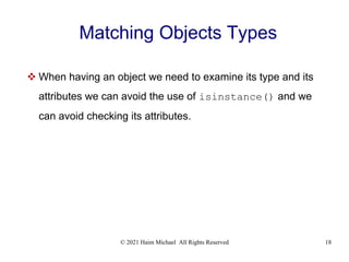 Structural Pattern Matching in Python | PPT
