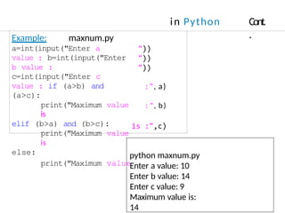 Python is a popular programming language | PPTX