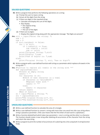 python string isalpha() function askpython Images... Python supplement | PDF