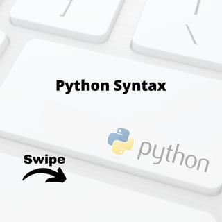 Python syntax | PDF