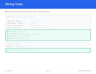 Python Syntax Cheat Sheet - Data Engineer Edition | PDF