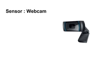 Sensor : Webcam
 