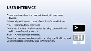 About Python Tkinter and creating .a GUI | PPTX
