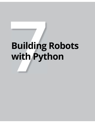 Building Robots
with Python
 