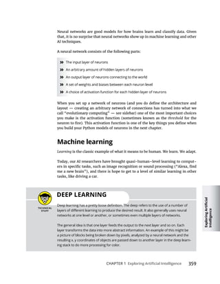 CHAPTER 1
»
»
»
»
»
threshold
Learning
ing stack to do more processing for color.
 