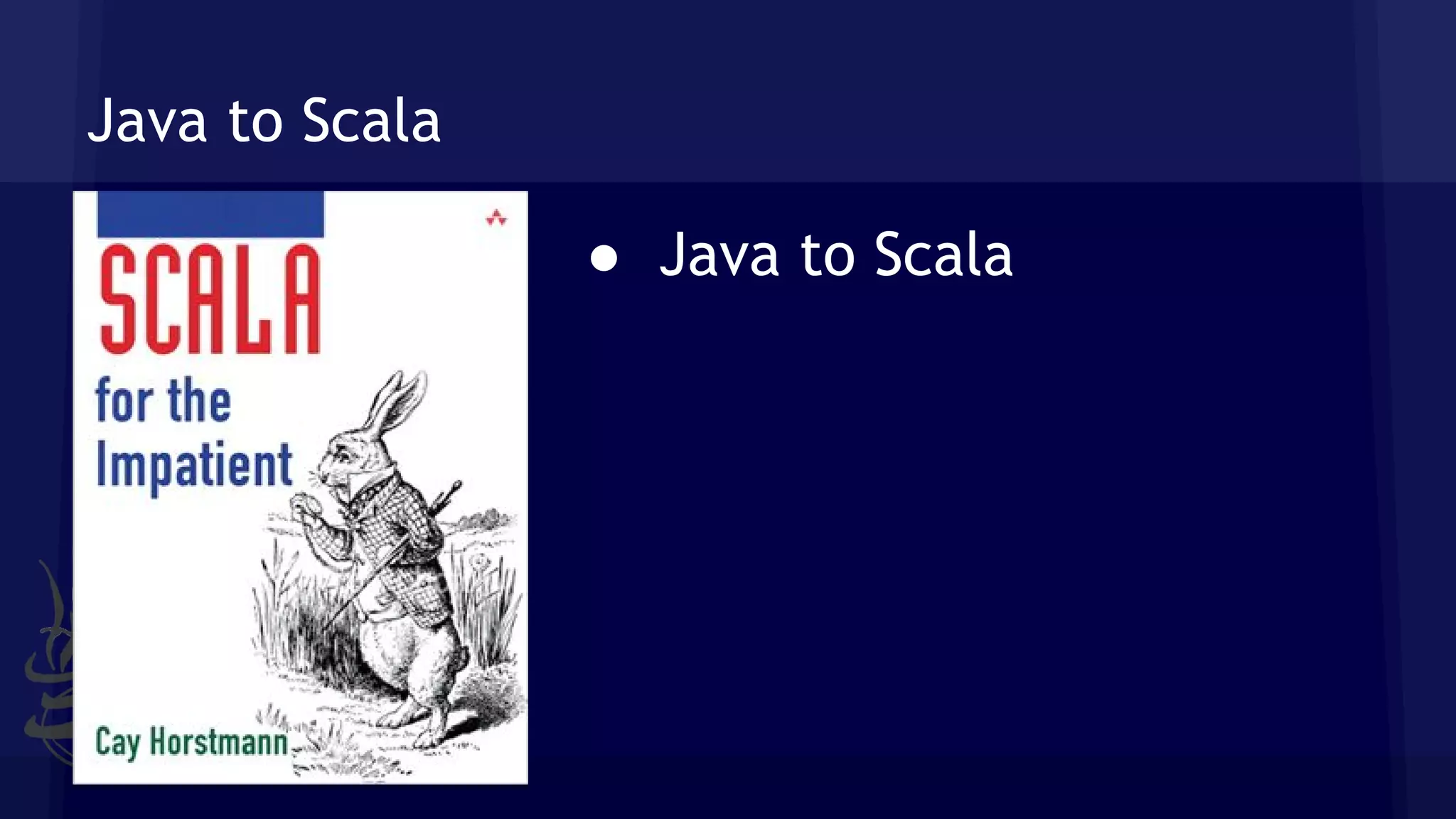 Python to scala | PPT