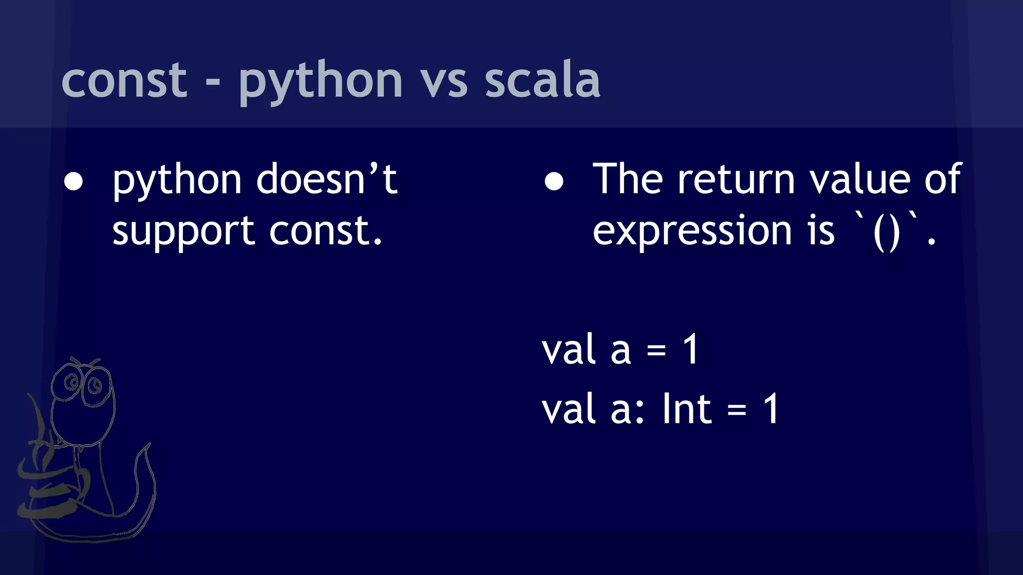 Python to scala | PPT