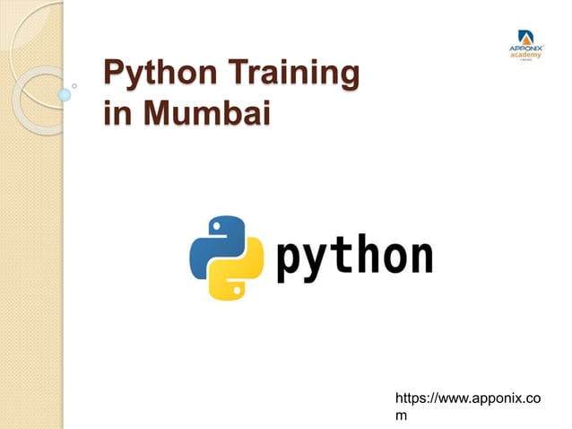 Python training | PPT