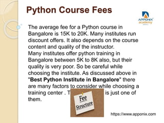 Python training | PPT