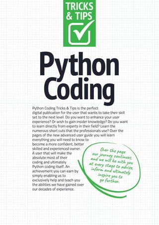 Python Tricks and Tips - 15th Edition, 2023.pdf