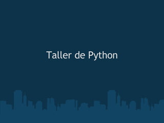 Taller de Python 