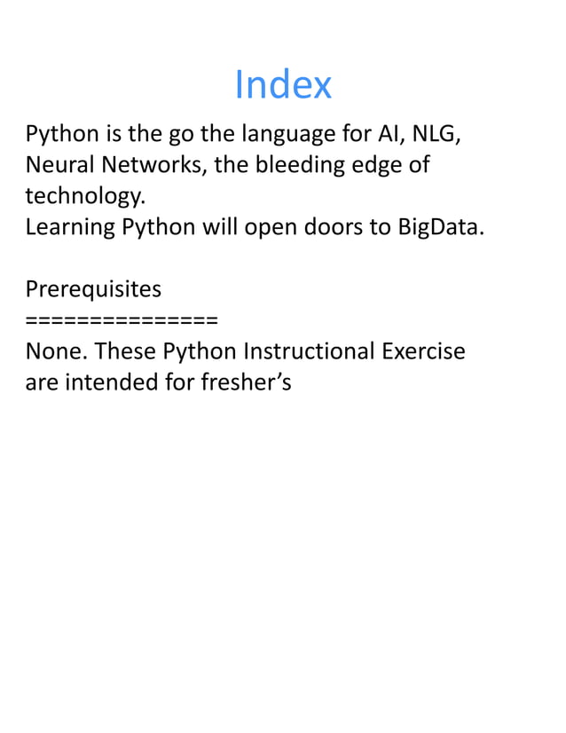 Python tutorial | PDF | Programming Languages | Computing