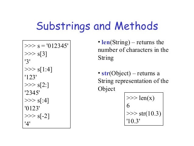 Python tutorialfeb152012
