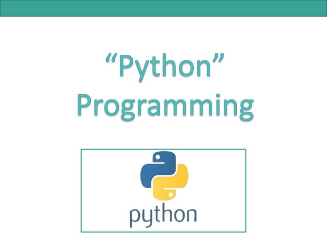 PYTHON TUTORIALS.pptx