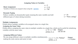 Python Programming - Introduction to Python | PPTX