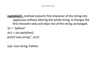 Comprehensive Guide to Python Data Types and Sequences | PPTX